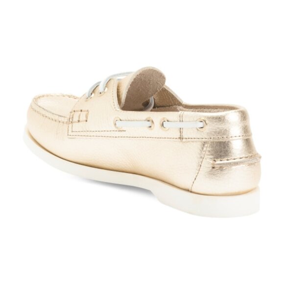 BOCAGE Made In Portugal Leather Boat Shoes - Picture 2 of 3